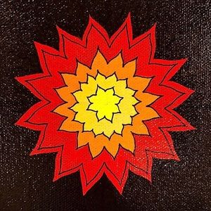 *SOLD* Original GoodVibeGoda Handmade Mandala Painting Art